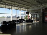  @ St. Catharines/Niagara District Airport - Inside  passenger terminal Niagara distr. airport - by Jack Poelstra