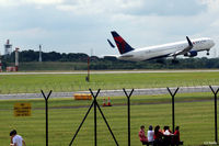  - The Runway Visitors Park at Manchester Airport EGCC provides excellent viewing with all required facilities on hand. - by Clive Pattle