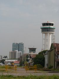  @ El Trompillo Airport - The new control tower and the old one still functioning - by confauna