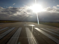  - Turning onto the runway for take-off at Tullamarine - by Micha Lueck