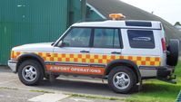  - Airport ops vehicle at the City Airport Manchester. - by Guitarist