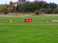  - One of the taxiways at the City Airport Manchester - by Guitarist