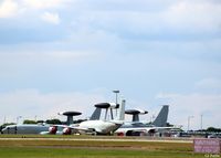  - Parked up RAF Boeing AEW.1 Sentry's - by Clive Pattle