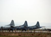  - Line-up of P-3C Orions from a variety of NATO nations parked on the 15 R Sqn ramp at RAF Lossiemouth EGQS during the annual maritime Exercise Joint Warrior 14-2 - by Clive Pattle