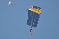  @ Beccles Airport - Parachute at Beccles. - by Graham Reeve