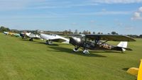  - 5. A selection of the 'racing' aircraft at the rousing season finale Race Day Air Show at Shuttleworth, Oct. 2014 - by Eric.Fishwick