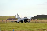 - Hardened Aircraft Shelters (HAS) and hangars a' plenty at RAF Lossiemouth EGQS. Keen eyed will spot a number of aviation enthusiasts with their ladders taking photographs during the Exercise Joint Warrior 14-2 - by Clive Pattle