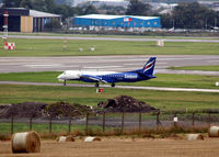  - Eastern Airways taxies to the hold at Aberdeen EGPD - by Clive Pattle
