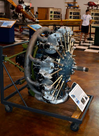  @ Dallas Love Field Airport - PW R-986 Wasp Jr radial engine Frontiers of Flight Museum DAL - by Ronald Barker