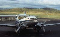  - TAA Airlines of New Guinea Douglas DC-3 at Port Moresby Airport in December 1974. - by Peter Lea