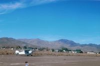  - N43961 at Mina,Nv. A small desert town with a nice dirt runway that is near greater downtown Mina.The population of Mina in 2010 was 155. - by S B J