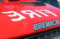  - A close-up of the front of the Bremach Fire Tender at Port Stanley SFAL - by Clive Pattle