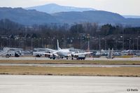  - A busy apron scene, cluttered with airfield vehicles at EGPH - by Clive Pattle