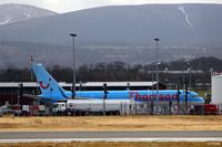  - A close up of the apron facilities at Edinburgh - by Clive Pattle