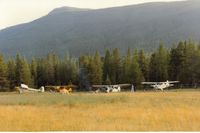  - Late afternoon and quiet time at Spotted Bear after flying in this day. - by S B J