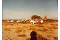  @ Crystal Airport - N43961 with a overnight stop at the Crystal airport.Was predominantly a glider airport in 1979. - by S B J