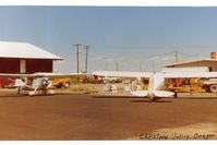  @ Christmas Valley Airport - A stop for gas in 1989. - by S B J
