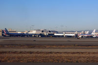  - AA Terminal at LAX - still only one tail in the new livery - by Micha Lueck