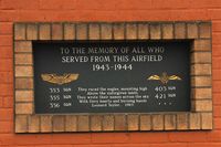  - In Memory of those who served at RAF Lashenden. - by Derek Flewin