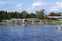  - Showing collection of floatplanes on 30/07/2008 - by Ray Barber