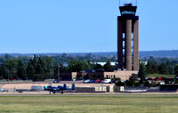  - A-10 taxi by tower COS - by Ronald Barker