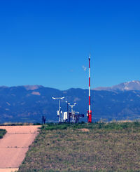  @ City Of Colorado Springs Municipal Airport - Radio towers COS - by Ronald Barker