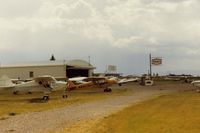  - 57M at the Kalispell airport . - by S B J