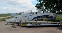  - T-28 fuselage at Vintage Flight Museum - by Ronald Barker