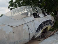  - T-28 fuselage at Vintage Flight Museum - by Ronald Barker