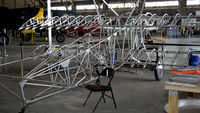  - Aluminum frame for bi-plane Vintage Flight Museum - by Ronald Barker