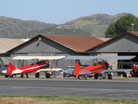  - Aviation Museum of Santa Paula 1st Sunday display day-Two Boeing Stearmans recovered and refinished by Rowena's Flying Fabric Co., at her ramp - by Doug Robertson