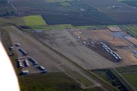  - Haigh airport with view to the south. This was a WWII landing field (no facilities) sometimes known as a landing mat. Like the planes that landed on them,very few (landing mats) survived after the war. - by S B J