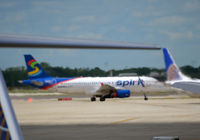  - Spirit Airlines Airbus O'Hare - by Ronald Barker