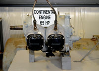  - 65 hp Continental engine  - by Ronald Barker