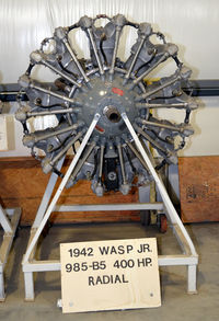  - 1942 Wasp engine-Weisbrod Aircraft Museum - by Ronald Barker