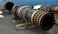  - Jet engine- Weisbrod Aircraft Museum - by Ronald Barker