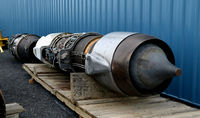  - Jet engine-Weisbrod Aircraft Museum - by Ronald Barker