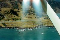  - Downwind at Shelter Cove in 1985. On 6-27-71, a high time ATP pilot departed Shelter Cove with the rudder and elevator locks still in place on a DC 3 (N90627). Fatal to him and 16 others.7 survied. - by S B J