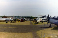  - A general view of some of the exhibits at the Midland Air Museum, Coventry Airport. Photo taken in 1997. - by Clive Pattle