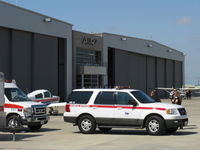  - Paramedic Vehicles at Air7 ramp-centrally dispatched for CMA Annual Airshow if services needed - by Doug Robertson