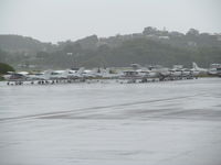  - general aviation ramp in torrential rain - by magnaman