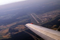  @ Stockholm-Arlanda Airport - Stockholm-Arlanda airport seen after departure in a SAS DC-9-41 (1990). - by Henk van Capelle