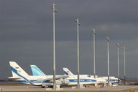  - Spring time on apron 3 - and aircrafts from Russia and Ukraine are standing peacefull side by side..... - by Holger Zengler