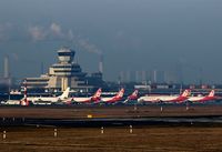  - A frenzy in red and white - what a wonderful days for a plane spotter.... - by Holger Zengler