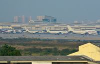  - Parking stands at the far end of BKK airport with 4 different Thai Airlines - by FerryPNL