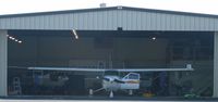  - The local avionics shop on the field. - by Chris L.