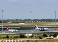  - View over apron 3 to inbound traffic on rwy 26R.... - by Holger Zengler