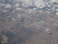  - SAAF Langebaanweg field from altitude (on incoming BA flight LHR -to-CPT) - by Neil Henry