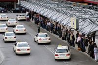  - Due to a stoppage by lokal traffic lots of passengers use to go to town by taxi.... - by Holger Zengler