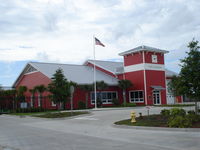  - Airport Fire station at Space coast airport, Titusville  Fla. - by Jack Poelstra